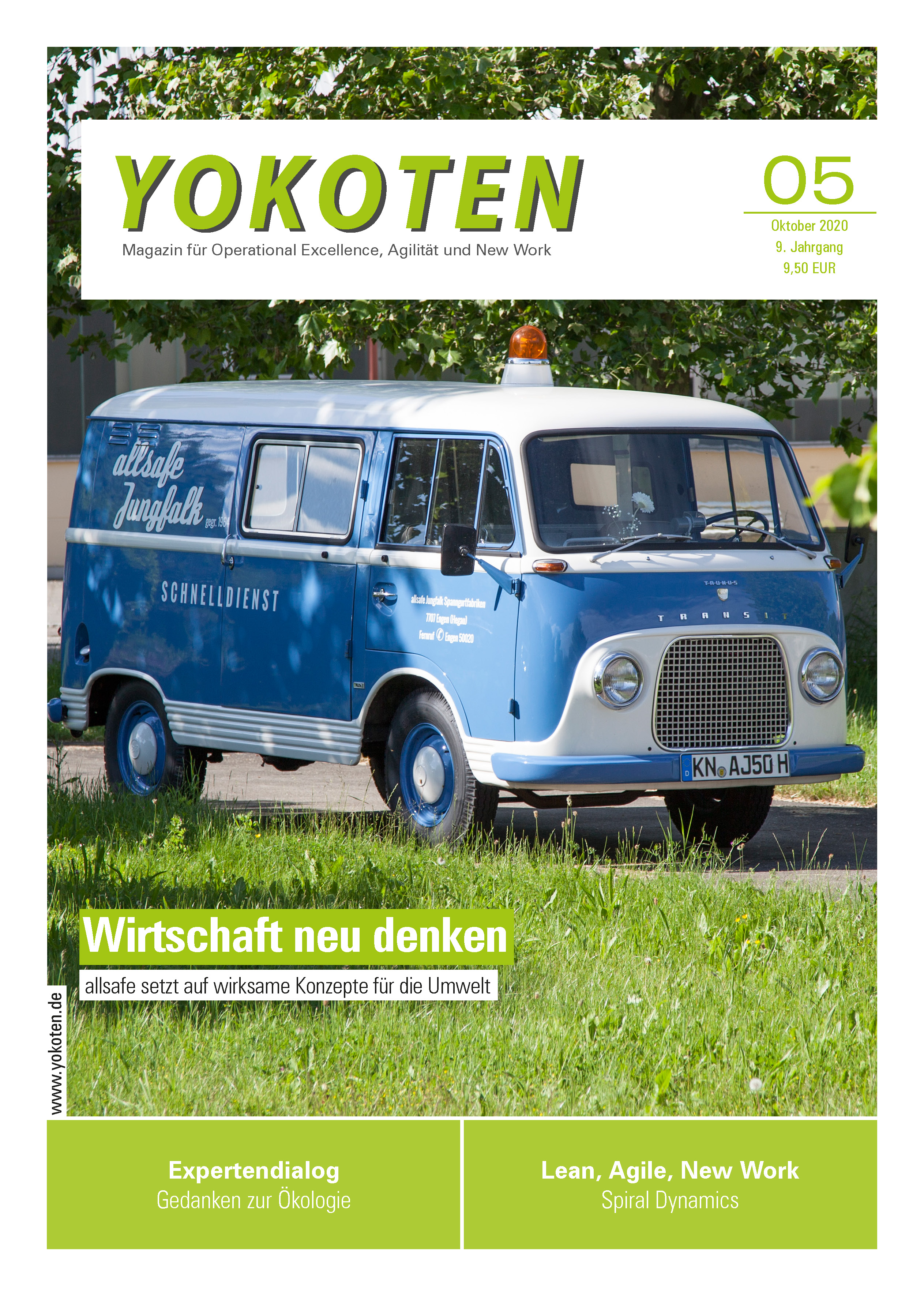 Cover YOKOTEN Fachmagazin Ausgabe 2020-05